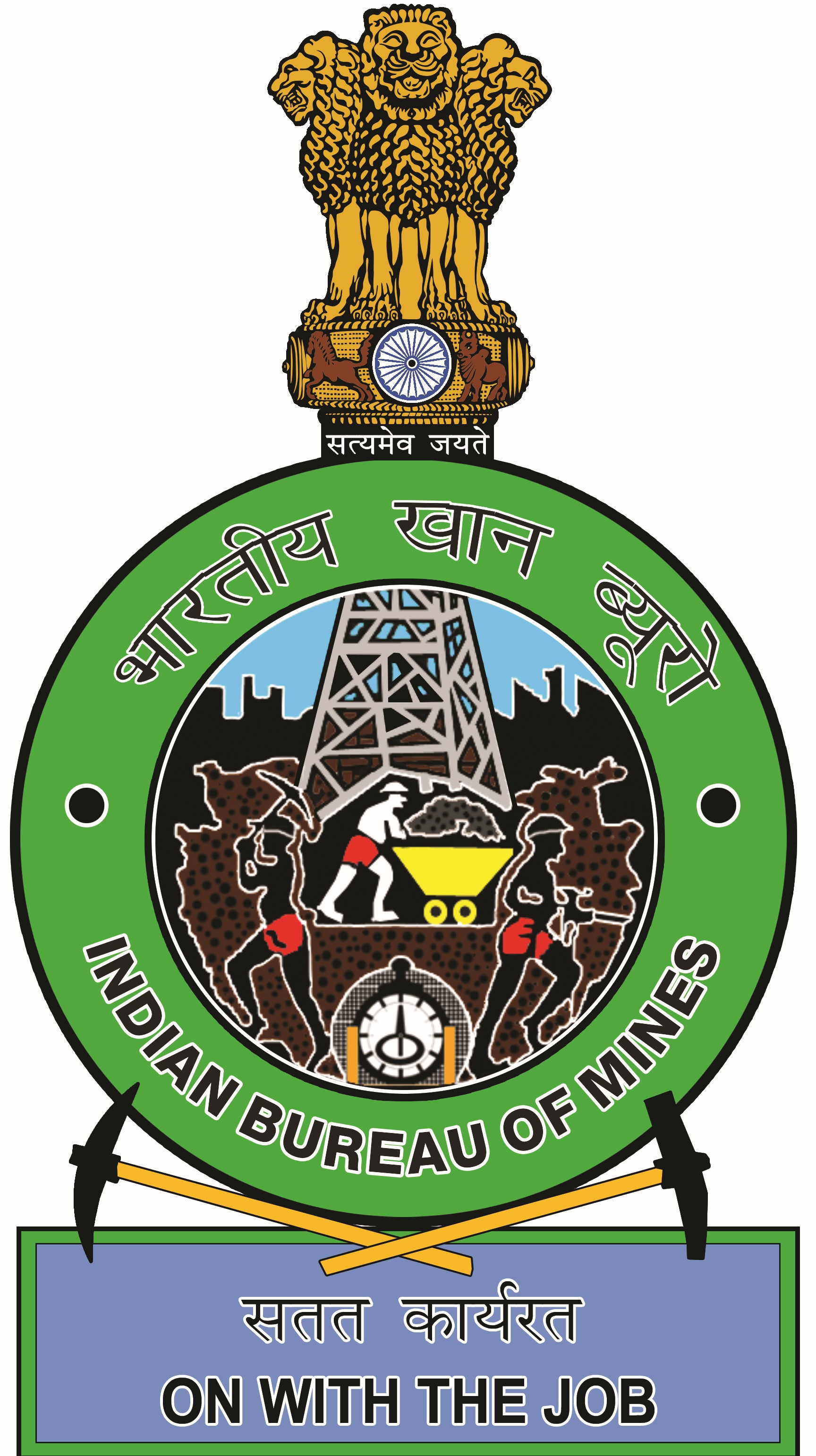 Indian Bureau of Mines Logo